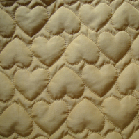 Conception personnalisée OEM Broderie Couture 100% Polyester Matelassé Tissu Imperméable
