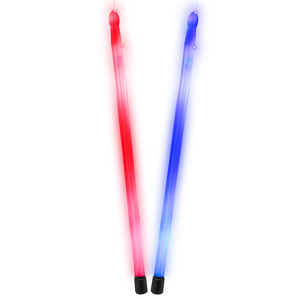 <span class=keywords><strong>Baquetas</strong></span> de Plástico Acrílico Transparente con Luces LED Intermitentes de Colores SLADE al por Mayor, <span class=keywords><strong>Baquetas</strong></span> con Punta 5A - Product Image 1