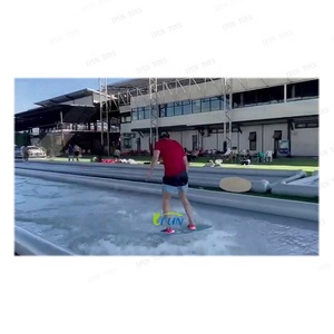 Vente flash : Skimboard gonflable en vinyle PVC IFUN pour l'extérieur, piste de glisse aquatique, surf, piscine, enfants, adultes, usage commercial et résidentiel, EN14960 - Product Image 4