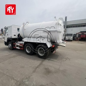 Camión Cisterna HOWO 6*4 de 4700 Galones para Limpieza de Alcantarillado, Succión de Aguas Residuales - Alta Eficiencia para Eliminación de Aguas Residuales Municipales - Product Image 6