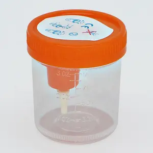 Trummed urine container with needle / vacuum urine tube watertight 10ml 90ml urine container with vacuum tube/transfer Device