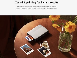 Impresora fotográfica portátil <span class=keywords><strong>Mi</strong></span> 1S impresión ZINK sensible al calor compatible con múltiples Bluetooth 2X3 "impresora fotográfica de papel de impacto a color - Product Image 6