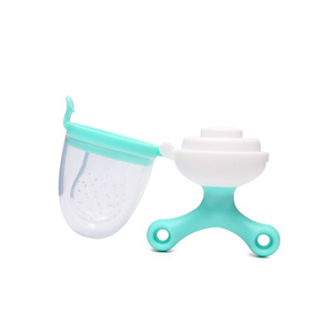 Mangeoire pour l'alimentation de bébé personnalisée en usine sans BPA sucette en silicone de qualité alimentaire mangeoire pour fruits frais pour bébé - Product Image 4