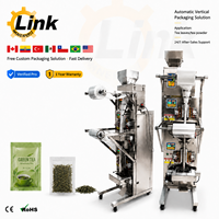 Expédition rapide, machine d'emballage automatique de sachets de thé de haute précision 220v 900w, volume de remplissage de 1 à 100g, pour usine de thé