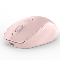 Ratón Inalámbrico 2.4G y Bluetooth de Modo Dual, Estilo RGB, Interfaz USB, Silencioso y Recargable, Compatible con Apple Mac y Computadoras de Oficina