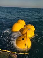 Sacs de levage pneumatiques de parachute, bateau de sauvetage marin gonflable, sac pneumatique sous-marin pour le levage de la nageade des navires en détresse, sacs de flottabilité