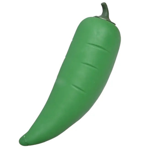 Extra-large Soft Squishy Chili Pepper Shaped Stress Relief <b>Toy</b>-Unisex 15+y Red & Green Colors - Product Image 5