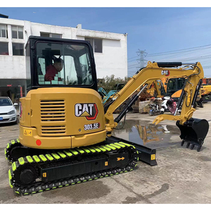 Excavatrice d'<span class=keywords><strong>occasion</strong></span> CAT 303.5C <span class=keywords><strong>Mini</strong></span> usage domestique CAT303.5 CAT 303.5E CR 303 304 305.5 305 306 307 308 Excavatrice sur chenilles en caoutchouc - Product Image 1
