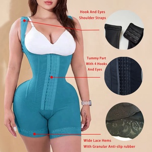 Fajas de alta compresión para mujer, corsé, entrenador de cintura postoperatorio, levantador de glúteos, ropa interior adelgazante, fajas colombianas - Product Image 2