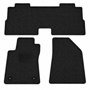 Tapetes de Goma para Auto, Resistentes al Agua, Fáciles de Limpiar, para Todo Clima, OEM ODM, para Camioneta, SUV, Sedán - Product Image 1