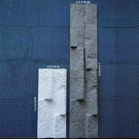 Faux PU Panneaux de pierre molle Pilier Pierre Polyuréthane Léger Respectueux de l'environnement Conception unique Panneaux muraux PU