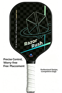 ไม้พายพิคเคิลบอล Lingjun Razor <span class=keywords><strong>Rush</strong></span> T300 คาร์บอนไฟเบอร์ แกนรังผึ้ง 16 มม. ไม้แร็กเก็ตระดับโปร รับทำโลโก้ตามสั่ง โรงงานขายส่ง OEM - Product Image 3