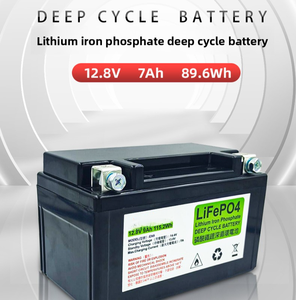 Nhà Sản Xuất Lithium Sắt Phosphate Pin Gói 12v5ah7ah9ah Xe Máy Xe Máy Pin Điện Bắt đầu Pin - Product Image 4