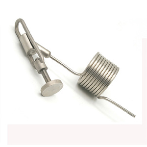 Thép không gỉ 304 vệ sinh mẫu van <span class=keywords><strong>1.5</strong></span> "Tri kẹp với đuôi lợn làm mát cuộn dây cho bia ủ lên men phụ kiện - Product Image 3