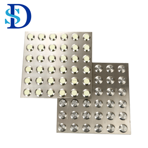 Tuile de guidage tactile en matériau SS pour routes aveugles - Product Image 2