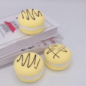 Super Soft Thick Chocolate Pie PU Slow Rebound Squishy Toy-8cm Stress Relief <strong>Gift</strong> for Kids Adults Decompression Toy - Product Image 3