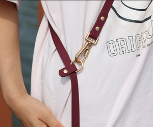 Correa para Perros con Logotipo Personalizado, Color Personalizado, para Exteriores, Recubierta de PVC, Impermeable, Portátil, Manos Libres - Product Image 4