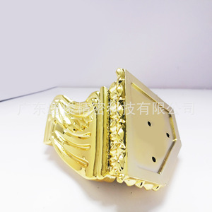 Yijun Gold Retro Patterned Plastic <b>Sofa</b> <b>Legs</b> 4077 Modern Luxury Furniture Accessories Easy Installation - Product Image 3