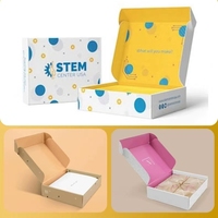 Caja de Cartón para Envíos con Logotipo Personalizado OEM ODM, Caja de Embalaje de Ropa de Papel Corrugado Simple