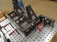 Tables de soudage 3D Sanwzb D28 avec angle de support