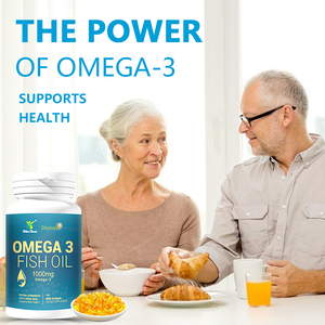 Омега омега-3 <span class=keywords><strong>DHA</strong></span> рыбий жир мягкий гель диетическая добавка <span class=keywords><strong>1000</strong></span> мг мягкие капсулы - Product Image 5