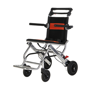 Impresión de transferencia de carbono, marco de aleación de aluminio, neumáticos, silla de rueda de goma sólida para ancianos y discapacitados - Product Image 1