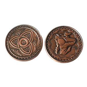 Gioco di Design personalizzato moneta di metallo monete antiche monete di metallo per gioco da tavolo accessorio - Product Image 1