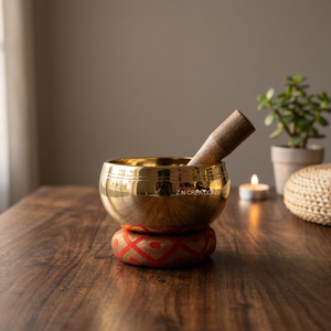 High Quality Customizable Glossy Tibetan Brass Singing Bowls Mirror Polished Meditation Sound Bowl Buddhist Style - Product Image 1
