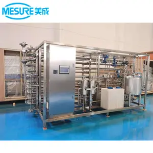 צלחת צינורי סוג pasteurizer pasteurizing מכונת חליבת ציוד צמח UHT חלב ייצור קו