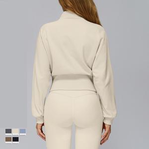 <span class=keywords><strong>Polo</strong></span> d'hiver de luxe ultra-confortable pour <span class=keywords><strong>femme</strong></span>, respirant, extensible dans quatre directions, séchage rapide, tricoté, sublimé, modèle 2026, tendance, pour le basketball - Product Image 4