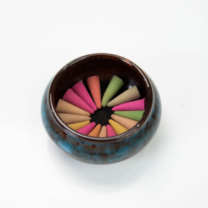 Đầy màu sắc gỗ Đàn Hương Nguyên liệu nón hương liệu gỗ nón tăng hoa oải hương incenso tháp backflow Trà Hương khuếch tán - Product Image 1