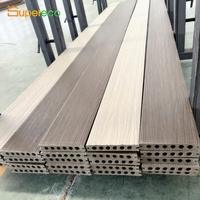Plancher de Terrasse Extrudé Direct Usine Étanche pour Extérieur en WPC Bois Composite, Vente en Gros à Bon Prix