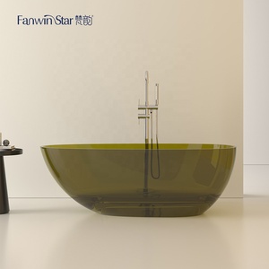Fanwin tea green colorful hotel <span class=keywords><strong>vasca</strong></span> <span class=keywords><strong>da</strong></span> <span class=keywords><strong>bagno</strong></span> <span class=keywords><strong>vasca</strong></span> <span class=keywords><strong>da</strong></span> <span class=keywords><strong>bagno</strong></span> <span class=keywords><strong>trasparente</strong></span> <span class=keywords><strong>vasca</strong></span> <span class=keywords><strong>da</strong></span> <span class=keywords><strong>bagno</strong></span> indipendente in resina <span class=keywords><strong>trasparente</strong></span> - Product Image 1