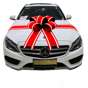 Webbing Factory Custom Printing White Edge Large Gift Eva Pull <strong>Ribbon</strong> Bow Multiple Colors Wedding <strong>Car</strong> Big Bow for Ornament - Product Image 6