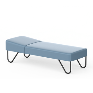 <span class=keywords><strong>Table</strong></span> d'<span class=keywords><strong>examen</strong></span> pédiatrique manuelle en acier inoxydable KC02 avec dossier réglable et garantie de 5 ans - Product Image 4