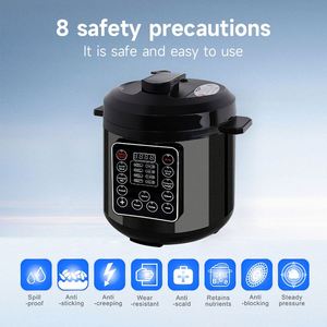 OEM ODM 6L 8L 10L 12L Grande Capacité, Cuisinière à Pression Électrique Multifonction en Acier Inoxydable 6 Litres, Cuisinière à Pression Intelligente Numérique pour Cuisine - Product Image 4