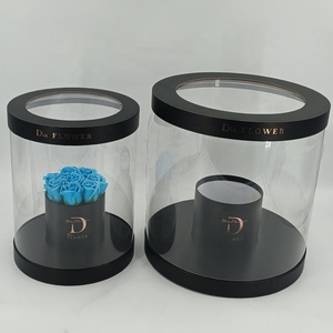 Chất Lượng Hàng Đầu Rõ Ràng PVC Vòng Quà Tặng Hoa Hộp Tùy Chỉnh Kích Thước Và Logo, Hot Bán Hoa Hồng Hộp Hiện Tại, Vòng Hộp Quà Tặng - Product Image 5