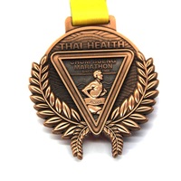Medallas Deportivas de Metal, Medallas de Oro Personalizadas, Trofeos de Fútbol, Medallas de Plata para Ciclismo, Mejores Vendedores de Alibaba