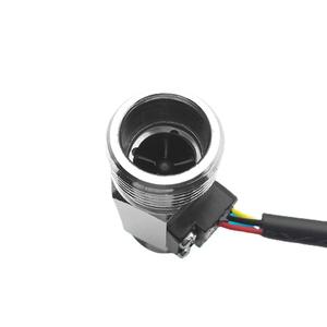 Débitmètre à effet Hall à 4 points en acier inoxydable G1/2, système de circulation d'eau, capteur de débit d'eau - Product Image 1