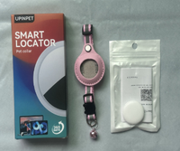 Collier pour chat en polyester réglable avec clochette, boucle de sécurité détachable, collier pour chaton avec support AirTag, sangle anti-perte pour animaux de compagnie