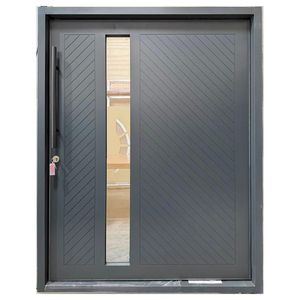 <span class=keywords><strong>Porte</strong></span> <span class=keywords><strong>d</strong></span>'<span class=keywords><strong>entrée</strong></span> <span class=keywords><strong>en</strong></span> aluminium épaissie, seuil anti-rayures, étanche, prévention des infiltrations <span class=keywords><strong>d</strong></span>'eau, pour zone pluvieuse - Product Image 2