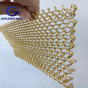 ספק מקצועי נירוסטה חוט chainlink רשת רשת דקורטיביים גיליון מותאם אישית oem אח מסך גן ריתוך - Product Image 5