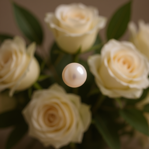 Orecchini a Perno con Perle Coltivate E2421, Rotondi 10mm, Bianchi Grado AAA, Gioielli Classici da Donna per Uso Quotidiano - Product Image 2