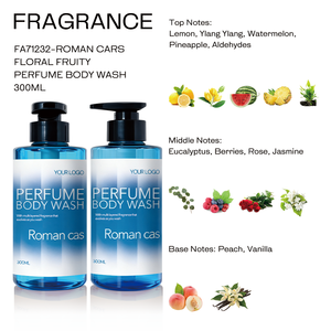 Personalizado 300ml limpieza profunda jazmín Floral afrutado vainilla perfumado cuerpo lavado relajante refrescante hidratante espuma <span class=keywords><strong>Gel</strong></span> <span class=keywords><strong>de</strong></span> <span class=keywords><strong>Ducha</strong></span> - Product Image 3