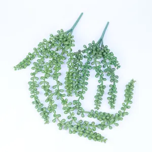Colgante de pared verde Artificial para B099-2, plantas artificiales decorativas con hojas verdes
