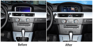 Lecteur multimédia radio pour voiture Android, système double HD de 8.8 pouces, pour BMW série 5 CCC 2007-2010, Navigation GPS, Carplay sans fil - Product Image 3