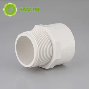 Factory direct sale pvc pipe fitting drainage male adapter female socket fittings pvc pipes and fittings