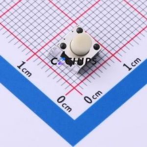 GT-TA205B-H044-L3 Tactile Switch SMD Switch Single Pole Single Throw Round Button 2.5N Horizontal Mount - Product Image 1