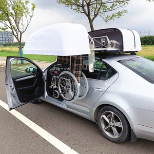 Xe Tự Động Mái Xe Lăn Thiết Bị Lưu Trữ Có Thể Gập Lại Xe Lăn Mái Lưu Trữ Hộp Cho Xe Lăn Người Khuyết Tật Người Khuyết Tật Người Khuyết Tật - Product Image 5