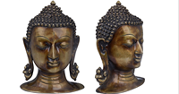 Statue de bouddha thaïlandais géant en laiton doré personnalisé pour le temple de la Thaïlande